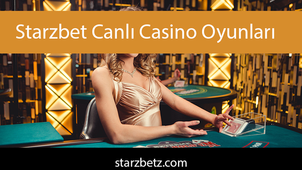 Starzbet canlı casino oyunları ile eğlenceyi en üst seviyeye taşımaktadır.